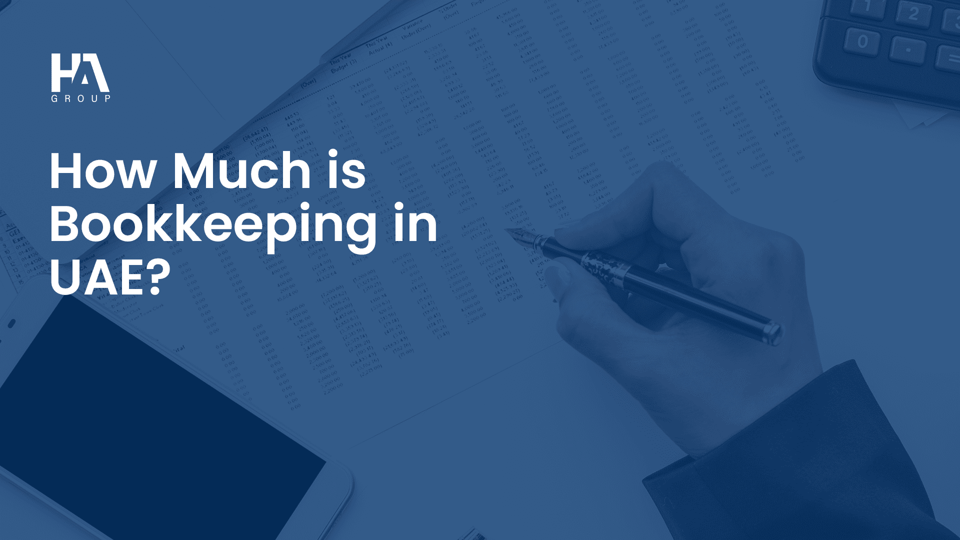 How Much Is Bookkeeping in UAE