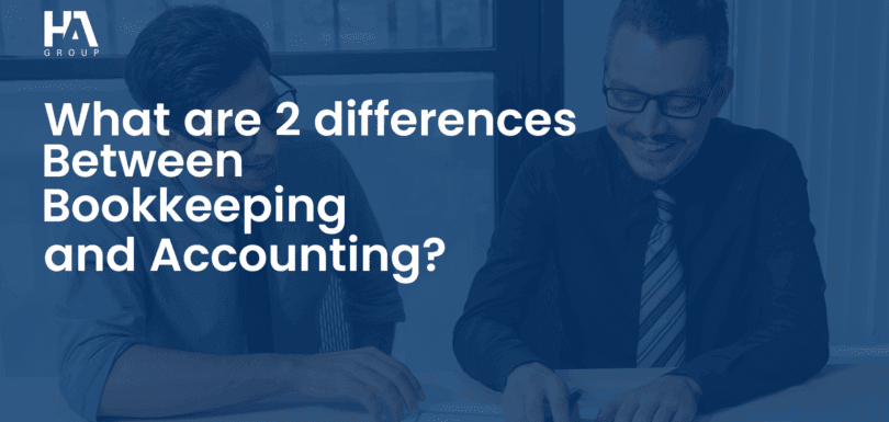 What Are 2 Differences Between Bookkeeping and Accounting