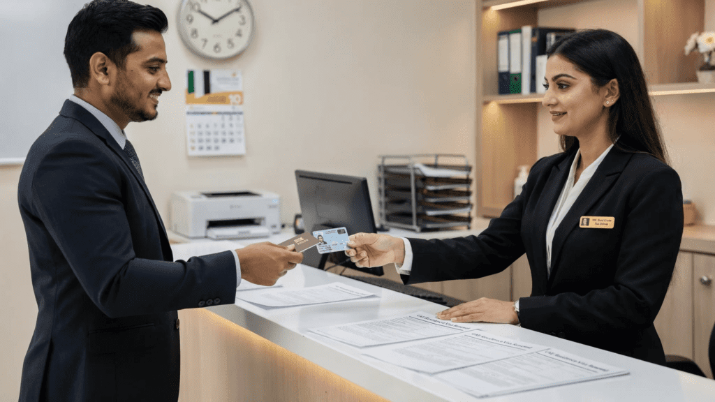 How long the residence visa and Emirates ID add