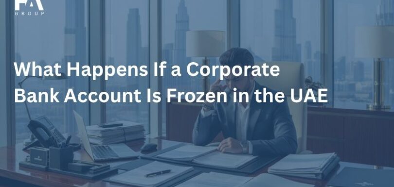 What Happens If a Corporate Bank Account Is Frozen in the UAE