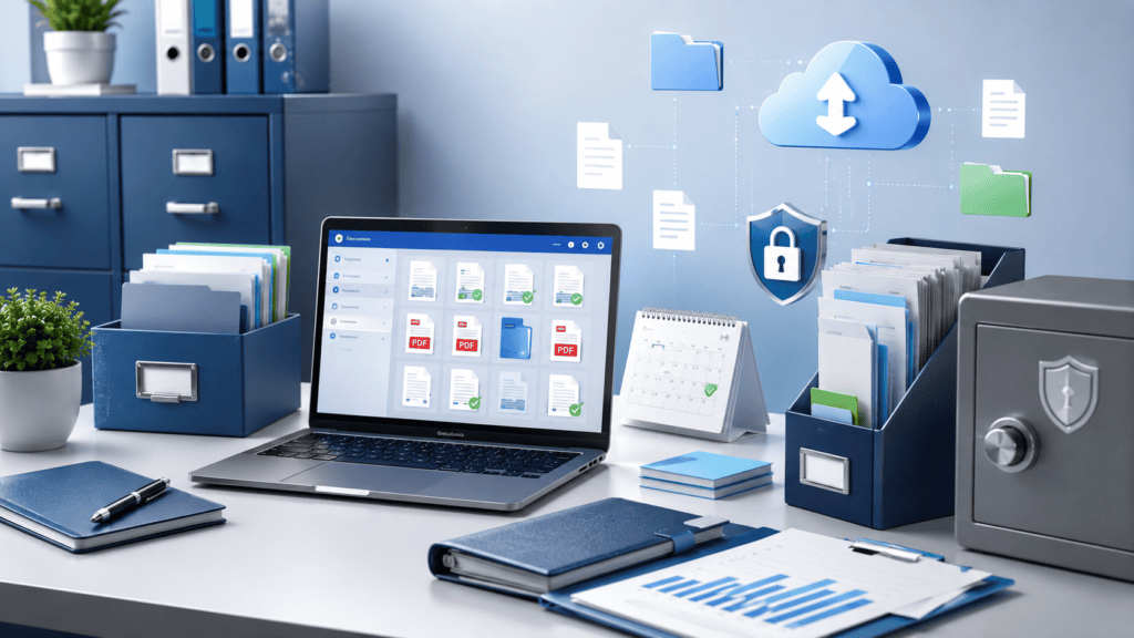 Record Transactions and Keep Documents Organized