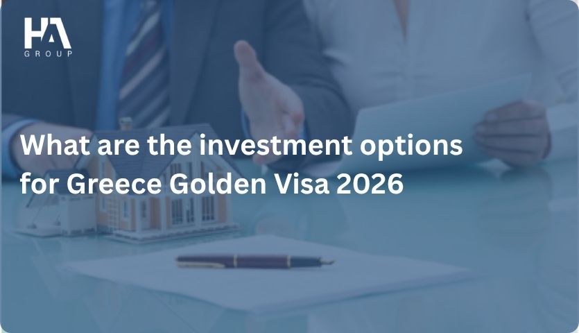 What are the investment options for Greece Golden Visa 2026?
